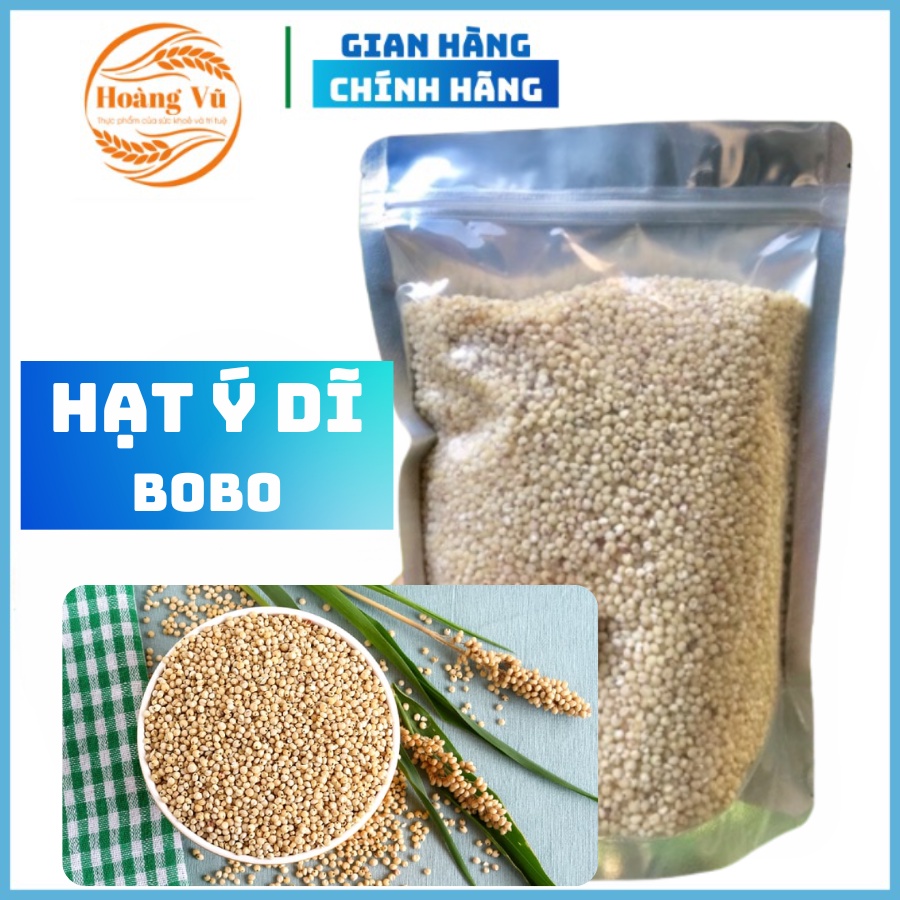 Hạt ý dĩ nhân loại ngon Hoàng Vũ, hạt bo bo bổ phế thanh nhiệt 500gr