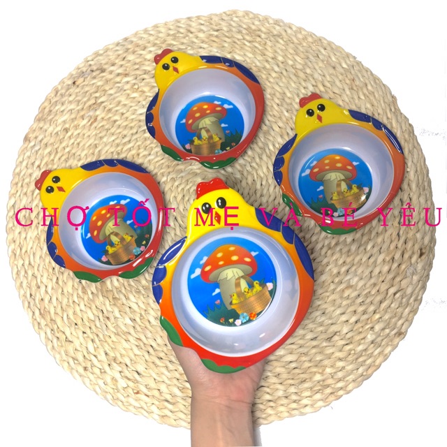 CHÉN / BÁT ĂN DẶM CHO BÉ HÌNH THÚ