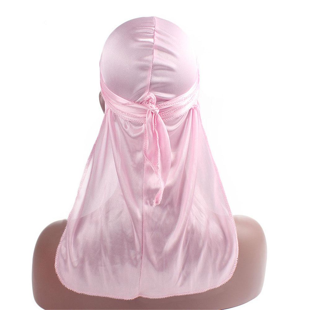 Borag Durag Mũ Trùm Đầu Spandex Màu Trơn