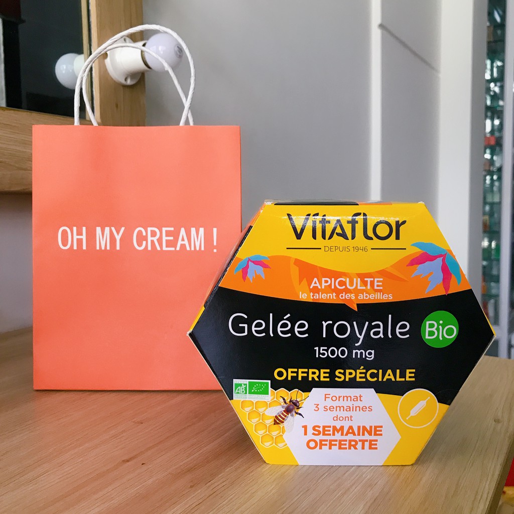 Sữa ong chúa Vitaflor Gelée Royale Bio 1500mg