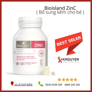 Kẽm Zinc Bio Island - Úc [Hàng có sẵn]
