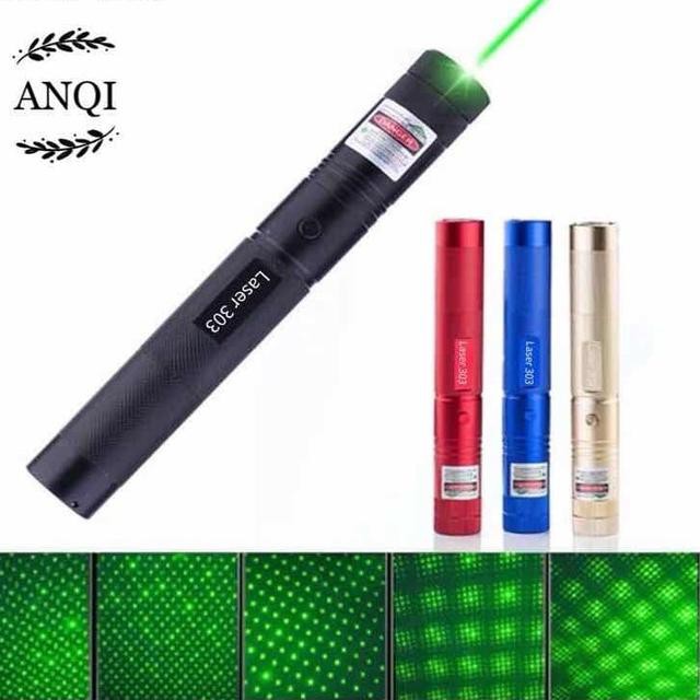 Bút Chiếu Laser Xanh Lá / Đen 303 303