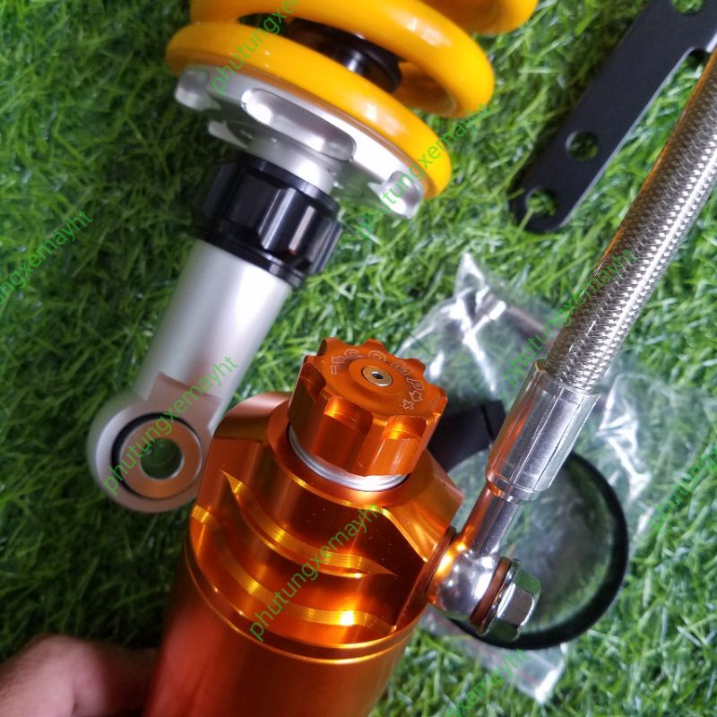 PHUỘC Sau Bình Dầu Kiểu OHLINS Dành Cho RAIDER SATRIA F150 Sản Phẩm Nhập Thái Như Hình HTH1178 MSP A0204