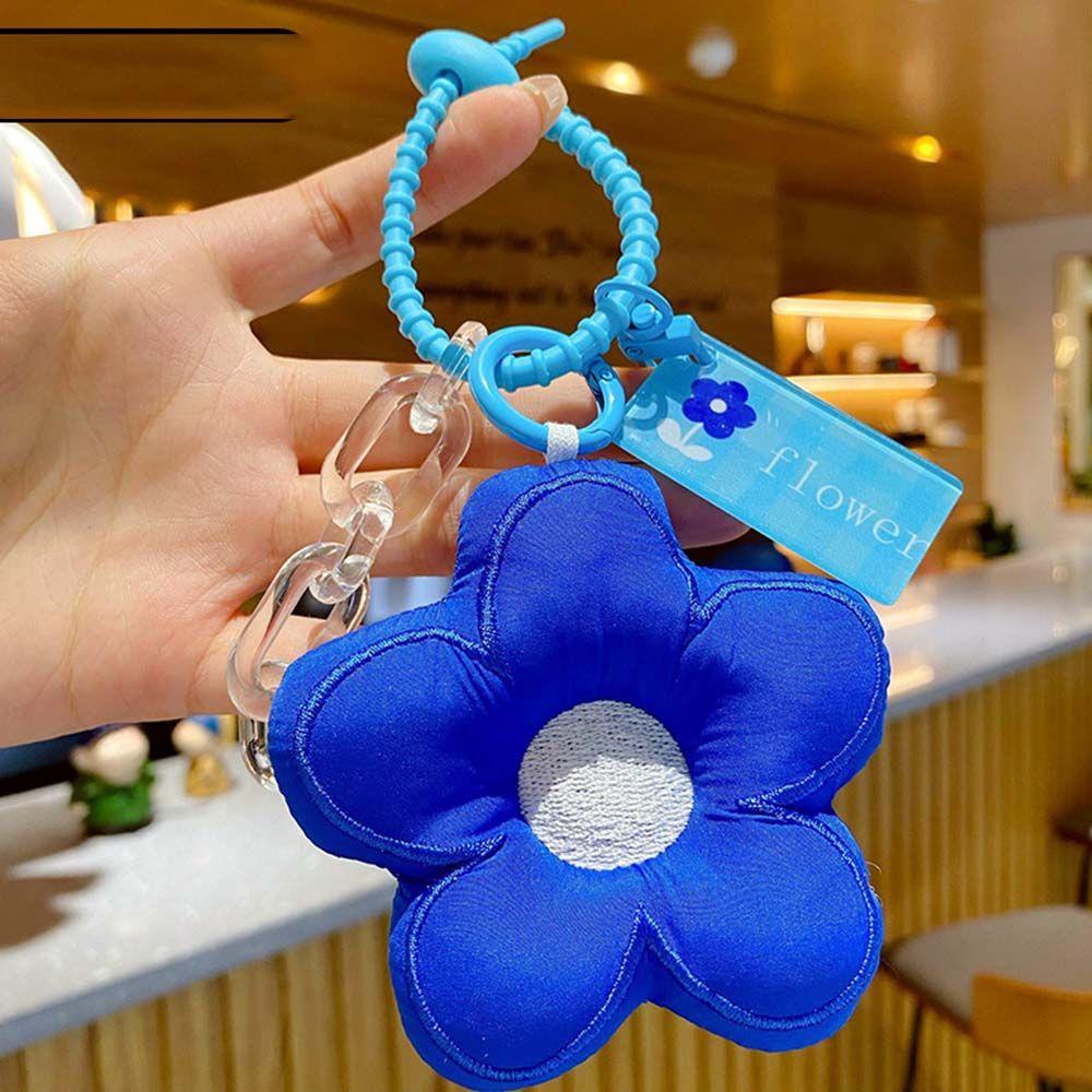 LANFY Móc Khóa Hình Búp Bê Nhồi Bông Mềm Handmade Dễ Thương
