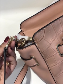 TÚI COACH SWAGGER (hồng nude)
