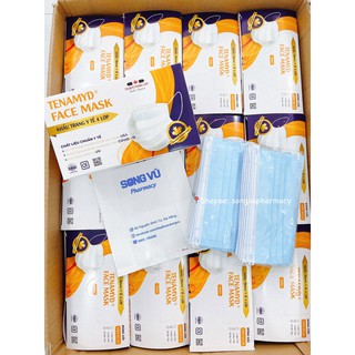 Khẩu trang Tenamyd 4 lớp kháng khuẩn H/50c