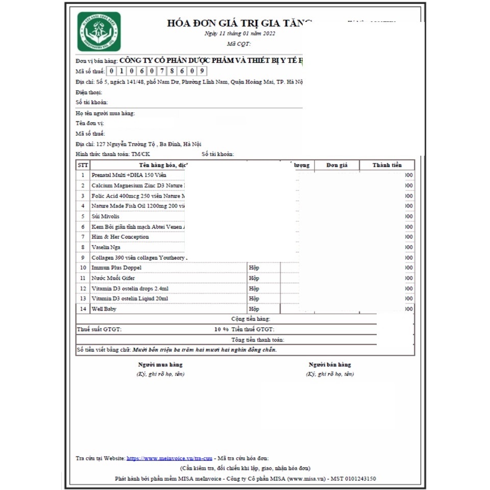 Viên uống Folic Acid 400mcg 250 viên Nature Made