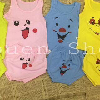 Combo 5 bộ chip thun cotton 4 chiều cho bé