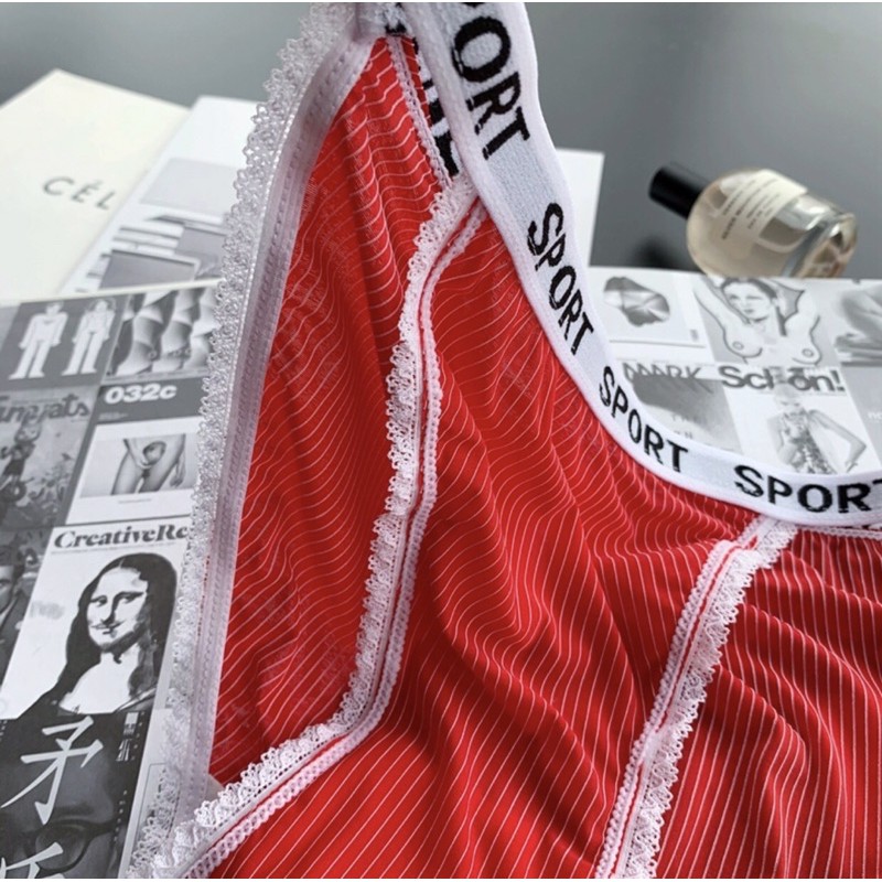 [Mã 12FASHIONSALE1 giảm 10K đơn 50K] [BIGSIZE Quần lót nữ thun lạnh cạp chữ SPORT thể thao | BigBuy360 - bigbuy360.vn