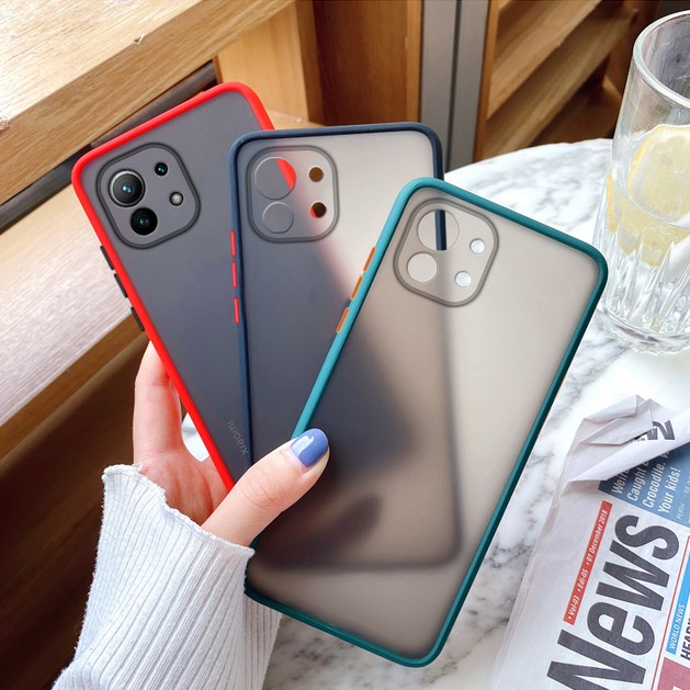 Ốp cao su non Xiaomi Redmi 10C/Redmi 10/K40 Gaming/Mi 11 Lite/K40/K40 pro/Note 10/Note 10 pro/Poco F3 bảo vệ camera