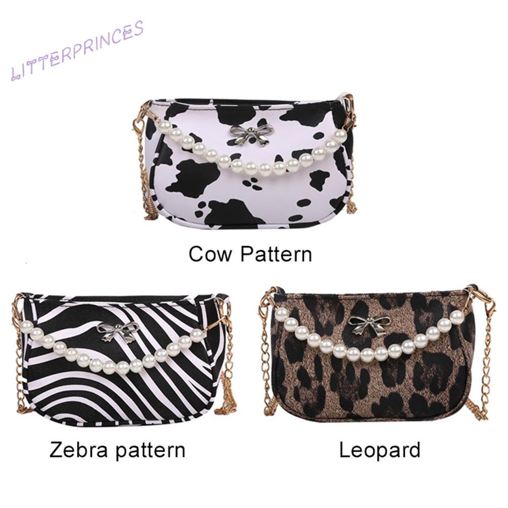 Litterprinces Fashion Women Pattern Print PU Shoulder Crossbody Bag Casual Small Handbag