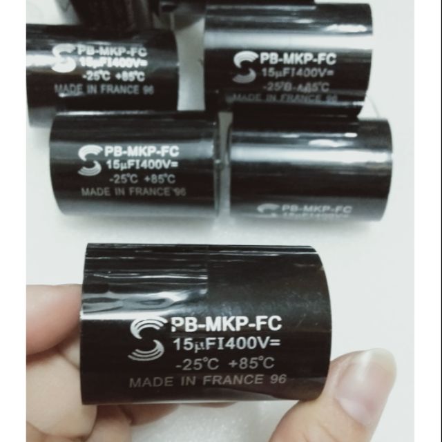 Tụ phân tần loa 15uf400v