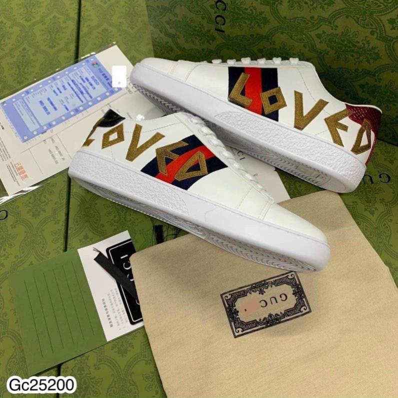 Giày Sneakers - Giày Gucci Love Thời Trang Nam full size 38-43 Xịn