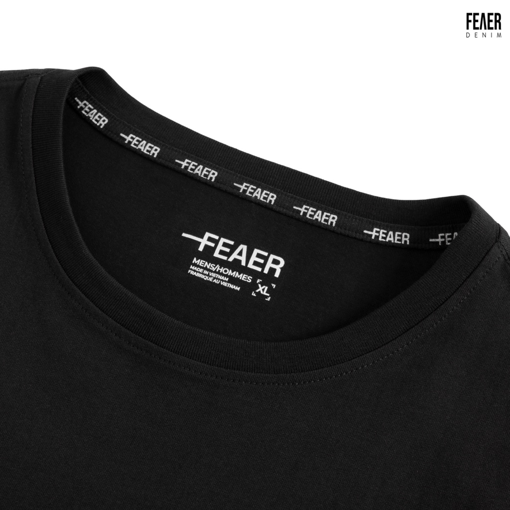 Áo thun nam cổ tròn MONO BUTTERFLY vải Cotton dày dặn, co giãn, chuẩn form - FEAER