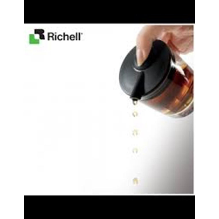Lọ đựng nước mắm có nút ấn Brio 70ml Richell - Đen
