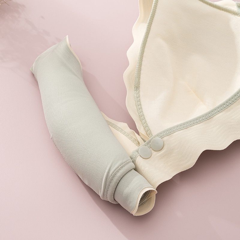 Áo Ngực Bà Bầu ,bra áo lót cotton cho con bú và sau sinh viền sóng không gọng nâng đỡ chống chảy sệ cho mẹ bầu mới