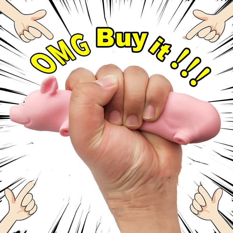 Đồ Chơi squishy HìNh Con Heo GiúP GiảM Căng ThẳNg