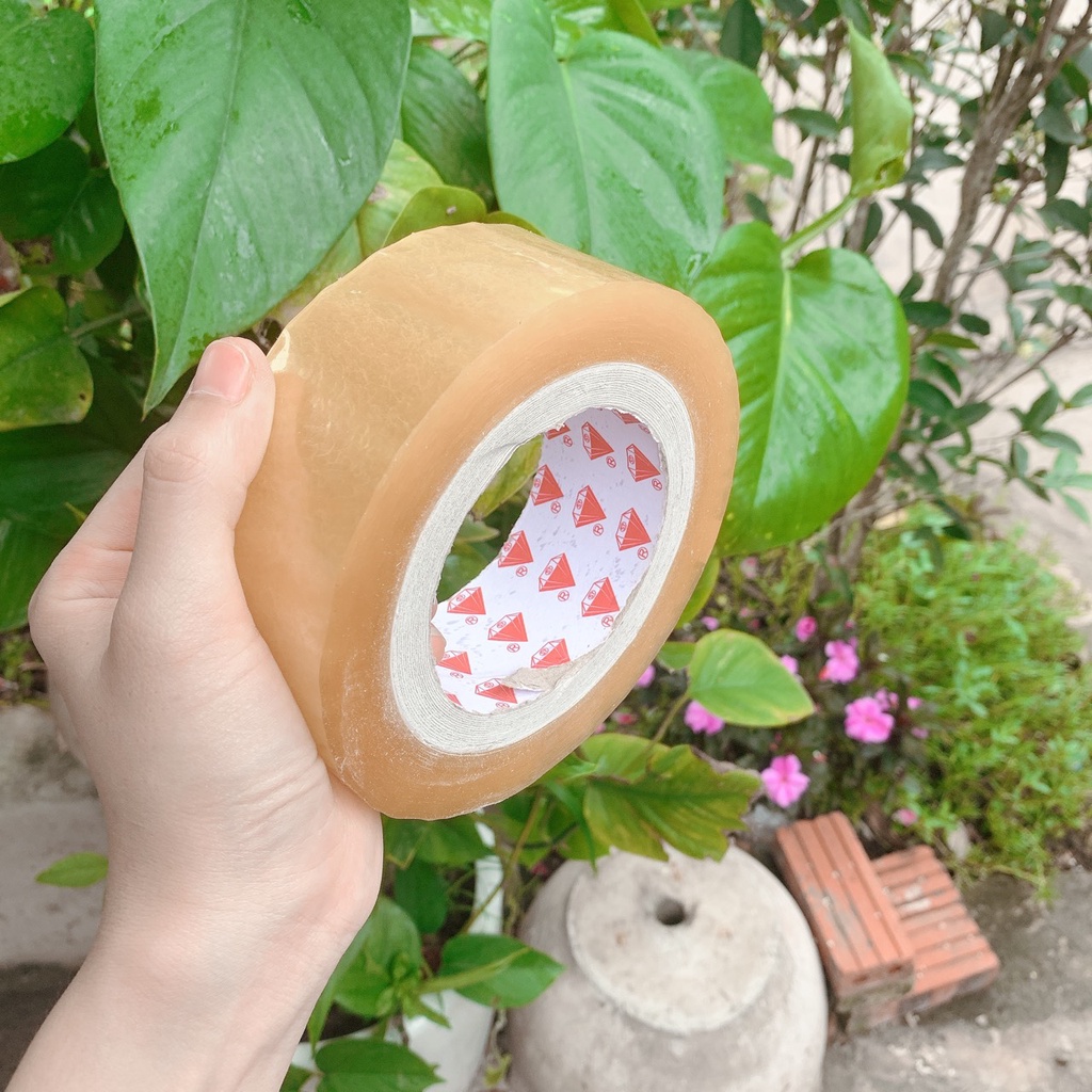 1 Cuộn băng dính trong 5cm hàng siêu dày