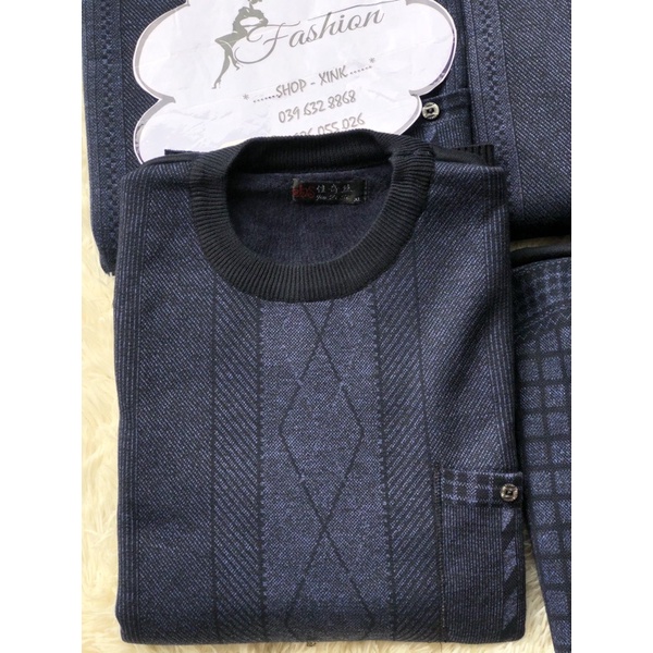 Áo len lót lông tặng bố, tặng Ông