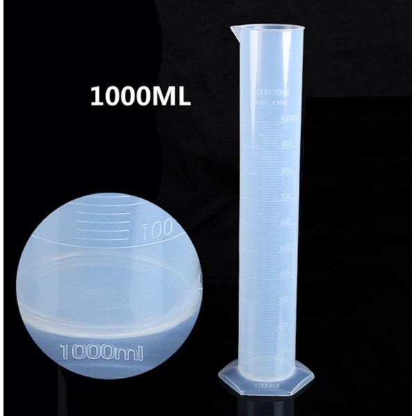 Ống đong nhựa chia vạch 1000ml