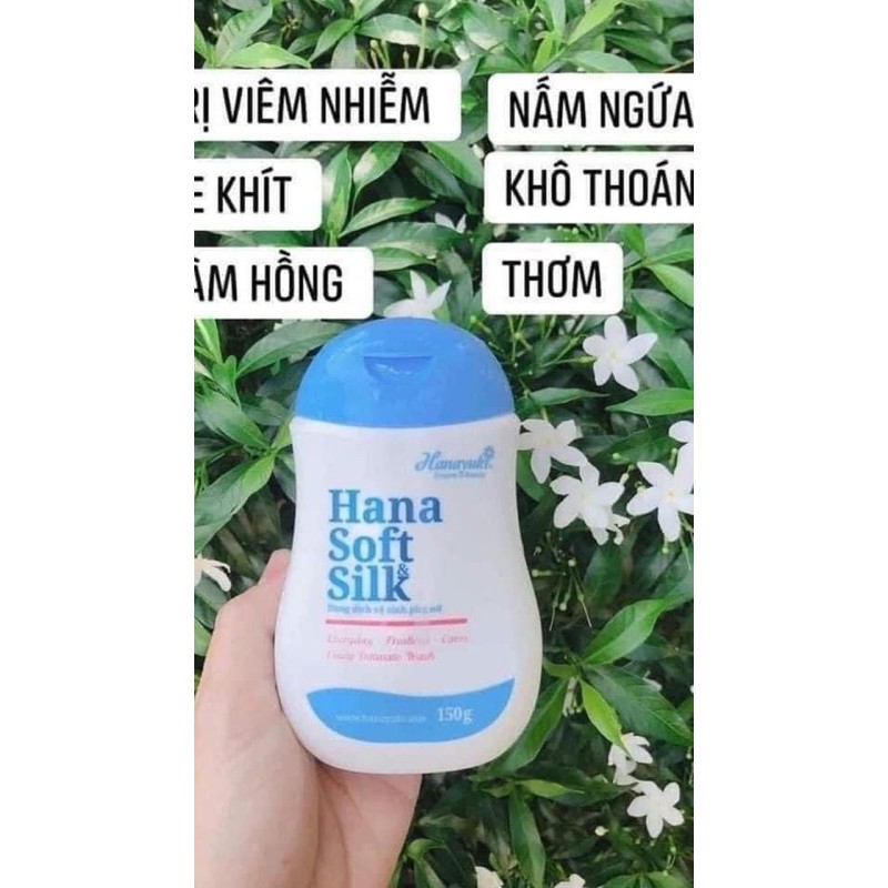 Dung dịch vệ sinh phụ nữ Hanayuki Soft &amp; Silk