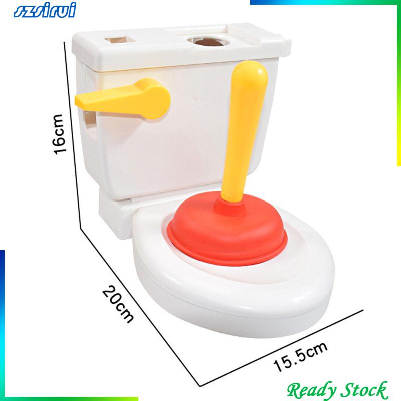 [szsirui] Đồ Chơi Toilet Xả Nước Dành Cho Trẻ Em Và Người Lớn