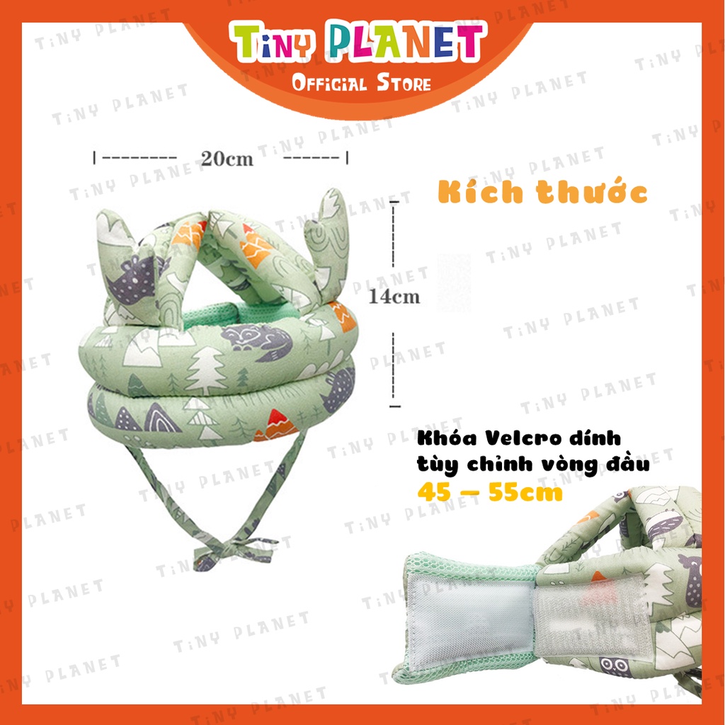 [18 MẪU] Mũ bảo hiểm đầu cho bé tập đi tập bò chống va đập