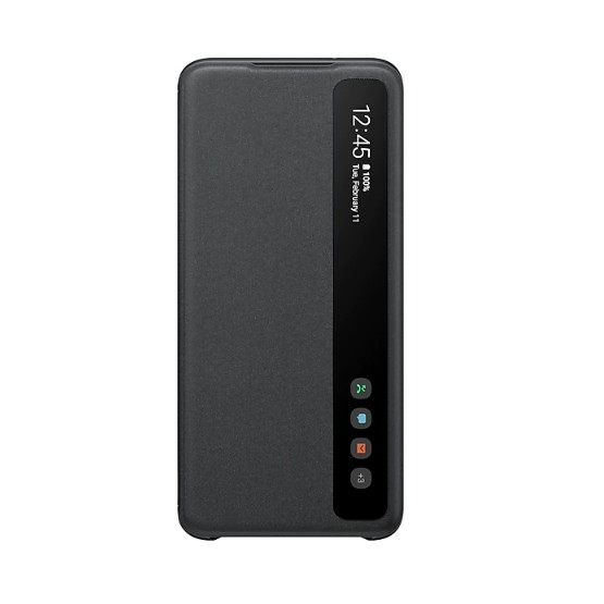 Bao Da Clear View Samsung S20 ✅Vuốt Trả Lời ✅Chống Sốc ✅Màn Led Thông Báo Cuộc Gọi