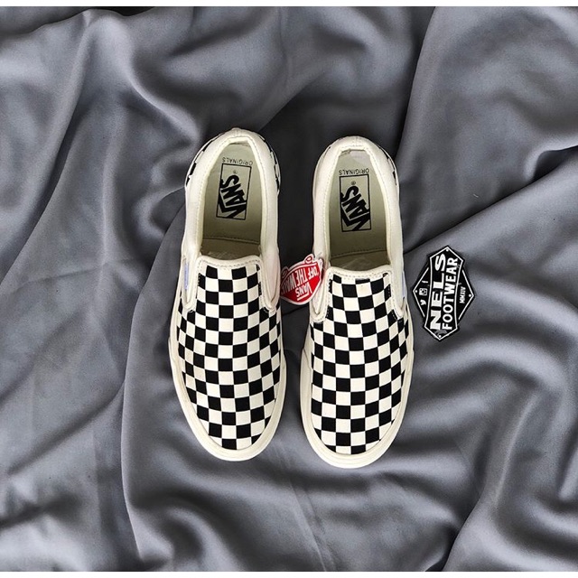 VANS SLIPON CHECKBOARD