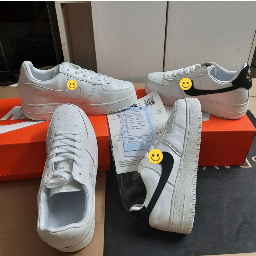 GIÀY AF1 NAM NỮ TRẮNG ĐEN , GIÀY THỂ THAO ĐỦ SIZE 36 - 43 [LUCKY SHOES VN]