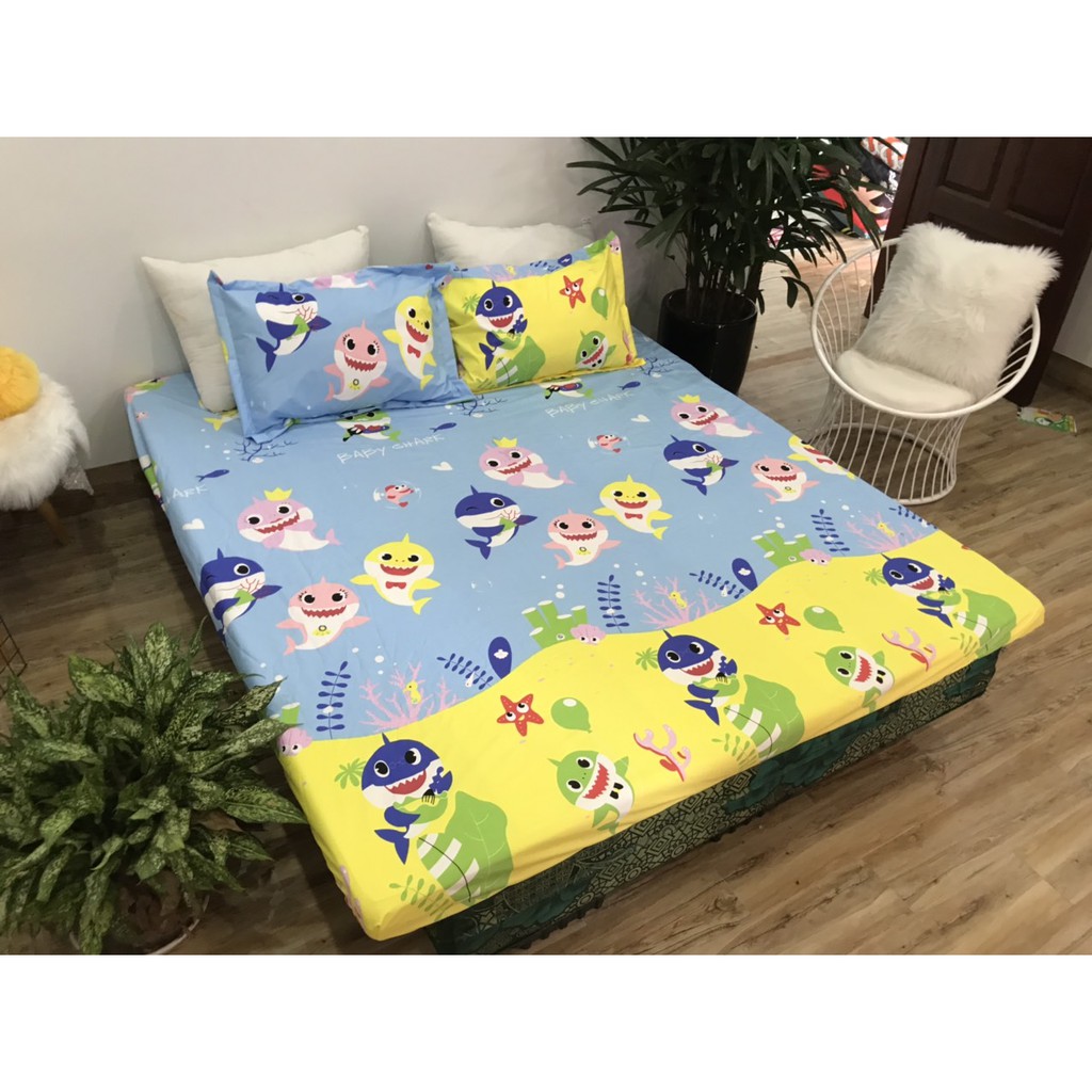 Ga Chống Thấm Cotton Hàn Quốc Cá Mập CTT7