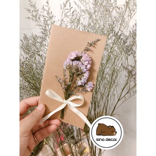 Thiệp hoa handmade - Vintage - Quà tặng ý nghĩa