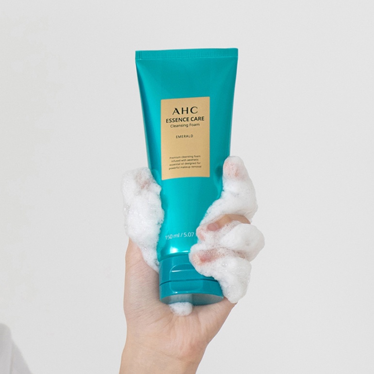 AHC Essence Care Cleansing Foam Emerald 50ml, 150ml