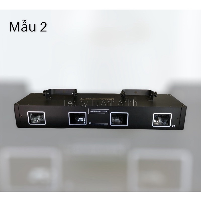 Laser quét 7 màu 4 cửa