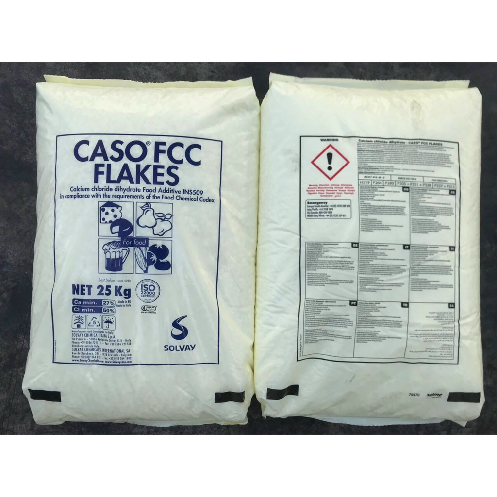 Canxi clorua thực phẩm _ CaCl2