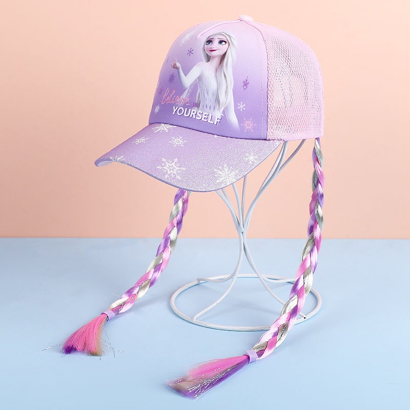 ♛Nón Chống Nắng Họa Tiết Disney Thời Trang Mùa Hè Cho Bé Gái