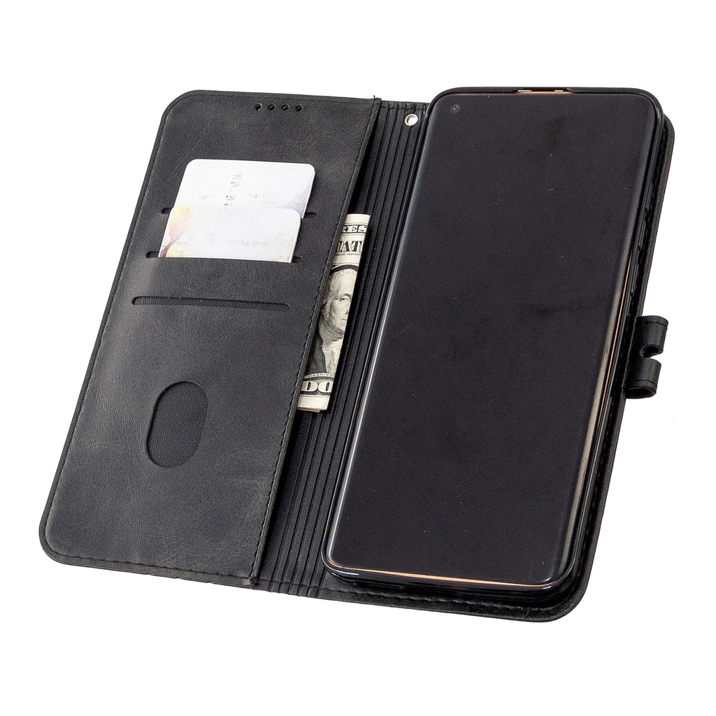 Bao Da Nắp Gập Màu Trơn Phong Cách Retro Cho Xiaomi Cc9Pro Mi Note10 Pro 9lite Xiaomi 5x A1 6x A2 Cc9 Cc9E A3 10 Pro Ốp | BigBuy360 - bigbuy360.vn