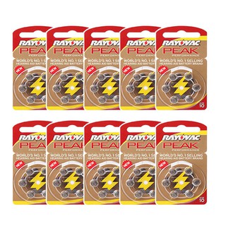 PIN MÁY TRỢ THÍNH RAYOVAC SIZE 10.
