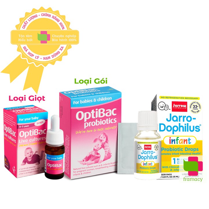 Men đẩy đờm Jarro Dophilus Infant