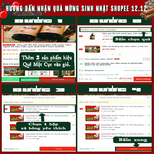 COMBO TẮM SẠCH MỤN LƯNG & CHĂM SÓC DA TOÀN DIỆN THIÊN NHIÊN - HANDMADE BY QUÊ MỘT CỤC