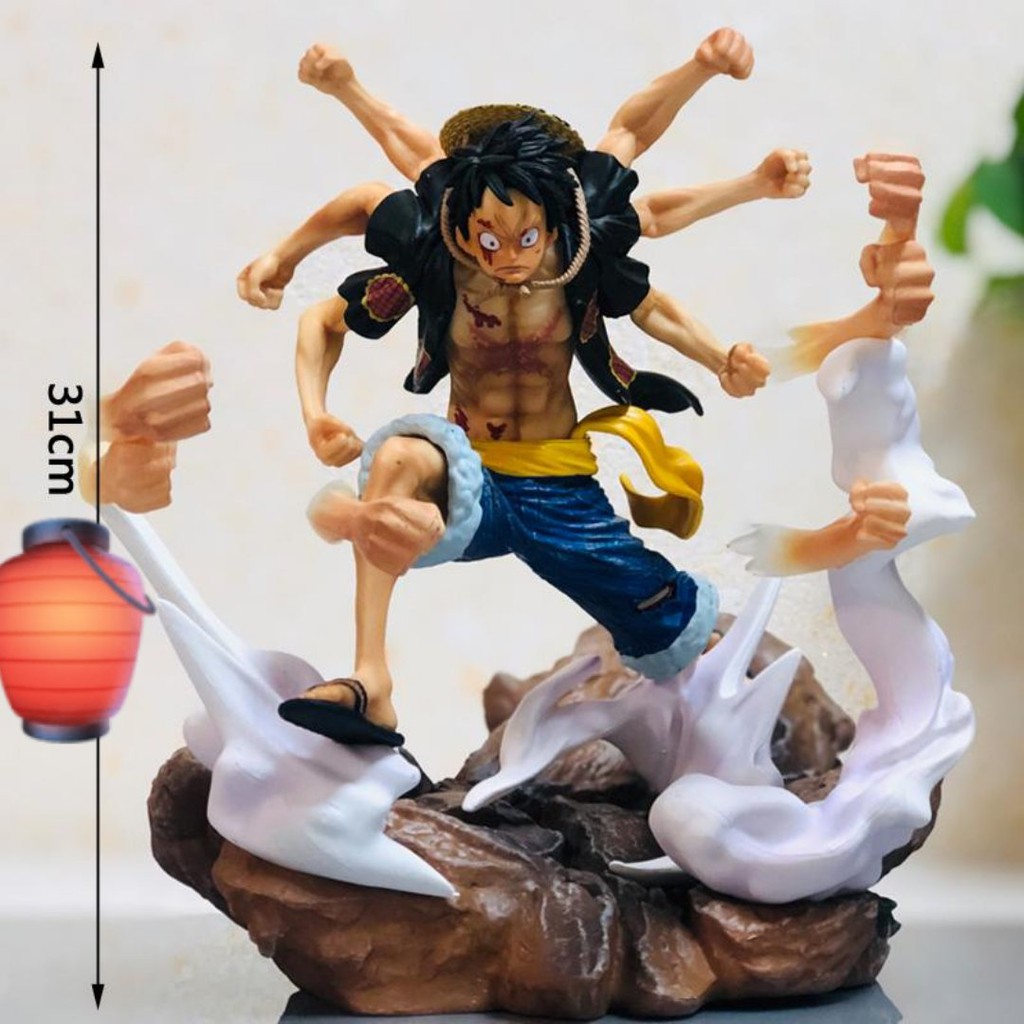 Mô hình One Piece - Mô hình Luffy Gomu Gomu Súng cao su L010