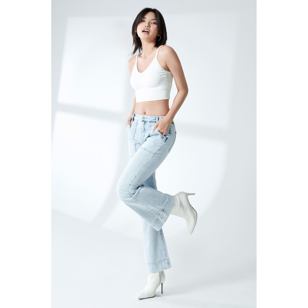 QUẦN JEANS NỮ DÁNG LOE   V-SIXTYFOUR 220WD1084F3910