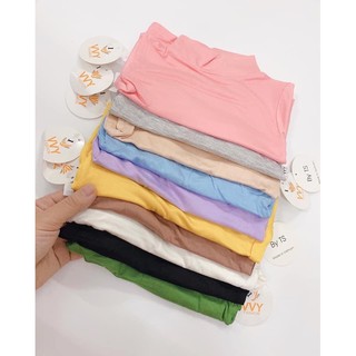 Áo bún cổ 3 phân