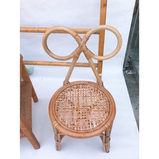 Ghế mây NƠ siêu xinh dành cho bé - Rainbow Chairs for kids ,có ảnh thật Kích Thước Cao ghế 60 cm rộng mặt ngồi 30 cm