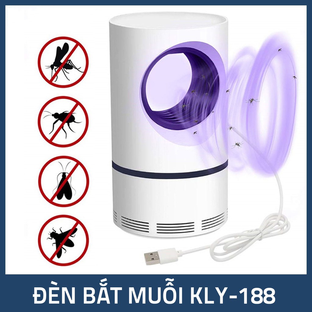 Máy Đuổi Bắt Muỗi và diệt côn trùng hiệu quả [ Cổng USB Thông Minh]