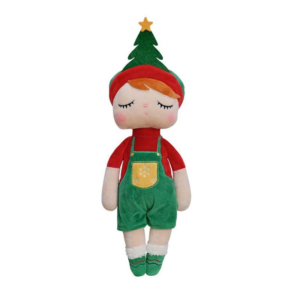 Búp Bê Nhồi Bông Linda Angela Mềm Mại Trang Trí Tiệc Giáng Sinh