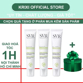 Kem dưỡng SVR Sebiaclear Active/ SVR Mat Pores làm giảm mụn,  Loại bỏ dầu, thông thoáng lỗ chân lông 40ml
