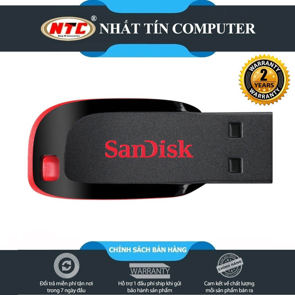 USB Sandisk Cruzer Blade CZ50 128GB