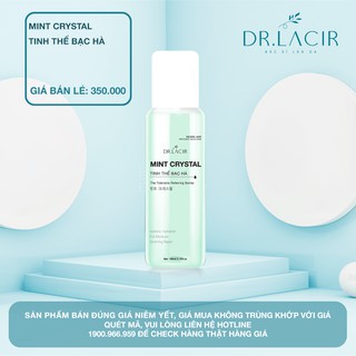 Toner tinh thể bạc hà DR LACIR - LAMER CARE