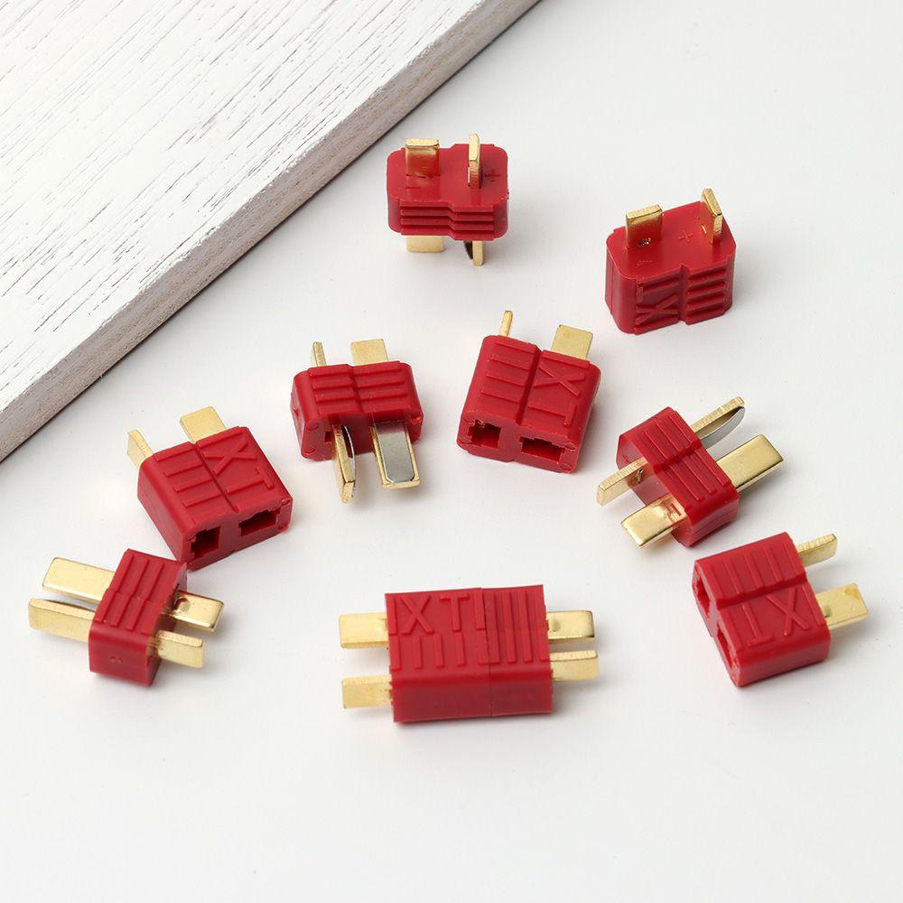 Set 5 / 10 Dây Điện Chữ T Cắm Pin Lipo Chống Trượt